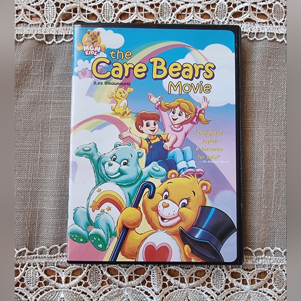 🌟3/$40 Sale! The Care Bears Movie DVD Bilingual Colorful Animated Adventure